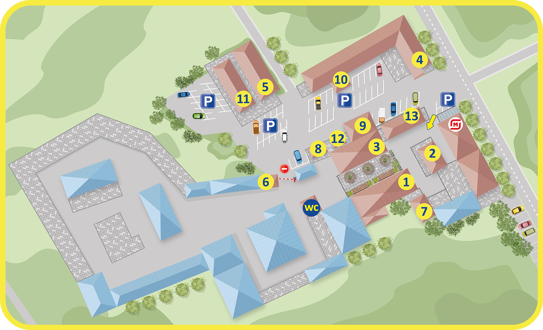 Карта комплекса